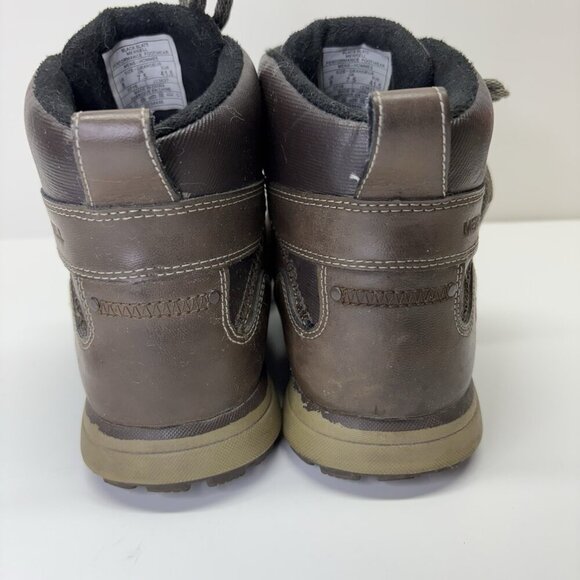 Merrell Black Slate Leather Hiking Boots Mens Size 8 Lace Up Select Warm J23627 - Picture 4 of 13